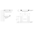 Мыльница DECOR WALTHER MIKADO 0521660 подвесная цвет черный матовый 0521660