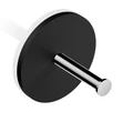 Держатель туалетной бумаги DECOR WALTHER STONE 0974464 подвесной цвет черный матовый хром 0974464