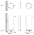 Дозатор DECOR WALTHER STONE 0972365 настольный цвет черный матовый сталь матовая 0972365