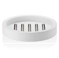 Мыльница DECOR WALTHER STONE 0972155 настольная цвет белый матовый сталь матовая 0972155