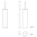 Ершик DECOR WALTHER MIKADO 0521400 напольный цвет хром 0521400