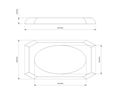 Лоток для расчесок DECOR WALTHER KRISTALL 0924096 настольный цвет английский зеленый 0924096