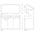 Диспенсер для салфеток DECOR WALTHER STONE 0974264 настенный цвет черный матовый/хром 0974264