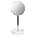 Косметическое зеркало DECOR WALTHER STONE 0972454 настольное цвет белый матовый хром 0972454