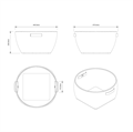 Коробка универсальная DECOR WALTHER BASKET 0941192 цвет ротанг темный 0941192