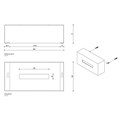 Диспенсер для салфеток DECOR WALTHER CORNER 0830460 подвесной цвет черный матовый 0830460
