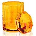 Баночка универсальная DECOR WALTHER KRISTALL 0931481 настольная цвет янтарь 0931481