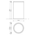 Корзина для белья DECOR WALTHER 0610760 напольная цвет черный матовый 0610760