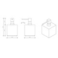 Дозатор DECOR WALTHER DW 0825000 настольный 0825000