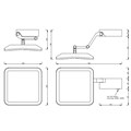Косметическое зеркало DECOR WALTHER 0123200 подвесное цвет хром 0123200