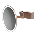 Зеркало косметическое DECOR WALTHER VISION R 0123115 настенное цвет медь матовая 0123115