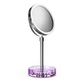 Косметическое зеркало DECOR WALTHER KRISTALL 0941780 настольное цвет хром фиолетовый 0941780