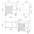 75 Тумба "Олсен 75" (ум. Эстель 750, Эстель 750 слим) EG010858