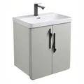 60 Тумба "Клауди 60" №5 (ум. Мирра 600) подвесная, цвет Платина серый EG010727