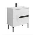 80 Тумба "Селеста 80" №2 (ум. Эстель 800), цвет белый/антрацит EG010768