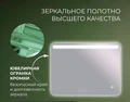 Зеркало Лион 50х40 Лайт прямоугольное с LED подсветкой (2 варианта навеса) EG500106