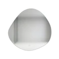 Зеркало Оникс 70х65 лайт криволинейное с LED подсветкой (2 варианта навеса) EG500089