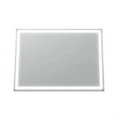 Зеркало Легато 100x80 лайт прямоугольное с LED подсветкой (2 варианта навеса) EG500082