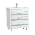 70 Тумба "Фантазия 70" 2ящ. ( ум. Фостер 700, COMO 700), цвет белое дерево EG010578