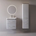 40 Пенал-шкаф подвесной "Перл 40" белый EG010638