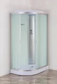 ДК EvaGold прямоугольная правая F121WS-R (80*120 низ. под., рифл. стек., белая стен., хром матовый проф. 3к.) EG210012