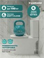 Унитаз-компакт EG314 безободковый, сиденье тонкое ДП, крепления, арматура, горизонтальный выпуск EG040091