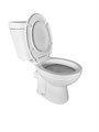 A2101 Унитаз-компакт, сиденье ПП, крепления, арматура, гориз. выпуск 1к. EG040018