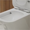 T2335 Унитаз-компакт, безободковый круговой смыв, сиденье тонкое ДП, крепления, арматура, горизонтальный выпуск EG040064