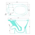 Унитаз-компакт Атлас home de lux косой выпуск,  2 уров. арматура, микролифт УТ-00015688