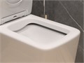 Унитаз-моноблок SM9616 безободковый, сиденье тонкое ДП, арматура (с гофрой и подводкой) EG050004