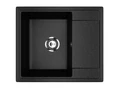 Мойка композит.Practik PR-M 575-004 ПРЯМОУГОЛЬНАЯ черный оникс 575*495*215 без сифона 00-00010369