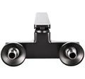Vesta FB11GR-PVD Смеситель для ванны латунь, оружейная сталь EvaGold EG400093.