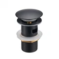 Клапан донный для раковины MILACIO Ultra 050, MCU.050.MB, чёрный матовый MCU.050.MB