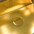 Декоративная крышка Milacio, MCU.004.GD, брашированное золото MCU.004.GD