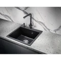 Мойка для кухни MILACIO Murcia 51 Cuarzo, MC.77021, черный матовый MC.77021