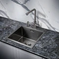 Мойка для кухни MILACIO Denia 44 Steel, MC.77439, вороненая сталь MC.77439