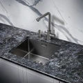 Мойка для кухни MILACIO Denia 48 Steel, MC.77449, вороненая сталь MC.77449