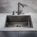Мойка для кухни MILACIO Denia 58 Steel, MC.77459, вороненая сталь MC.77459
