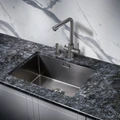 Мойка для кухни MILACIO Denia 58 Steel, MC.77459, вороненая сталь MC.77459