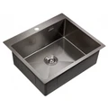 Мойка для кухни MILACIO Denia 59 Steel, MC.77499, вороненая сталь MC.77499