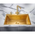 Мойка для кухни MILACIO Denia 750 Steel, MC.77508, золото MC.77508