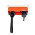 Смеситель для раковины настенный Milacio Ultra, MCU.552.MB, черный матовый MCU.552.MB