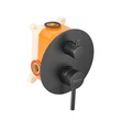 Душевая система встраиваемая Milacio Ultra, MCU.150.MB, чёрный матовый MCU.150.MB