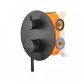 Душевая система встраиваемая Milacio Ultra, MCU.150.MB, чёрный матовый MCU.150.MB