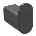 Крючок для полотенца MILACIO Ultra ,MCU.960.MB, одинарный, чёрный матовый MCU.960.MB