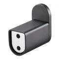 Крючок для полотенца MILACIO Ultra ,MCU.960.MB, одинарный, чёрный матовый MCU.960.MB