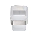Держатель со стаканом MILACIO Ultra, MCU.951.SS, настенный, сталь нержавеющая MCU.951.SS