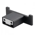 Крючок для полотенца MILACIO Ultra, MCU.950.MB, двойной, чёрный матовый MCU.950.MB