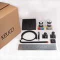 Душевой Kомплект № 8 KEUCO IXMO, 59602370002, термостат, на 2 потребителя, с квадратными розетками, черный матовый 59602370002