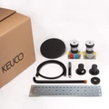 Душевой Kомплект № 3 KEUCO IXMO, 59603370001, на 2 потребителя, с круглыми розетками, черный матовый 59603370001